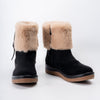 Fur Haven - Black Casual Boots