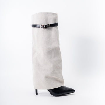 Elite Wrap - Black Heel Boots