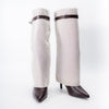 Elite Wrap - Coffee Heel Boots