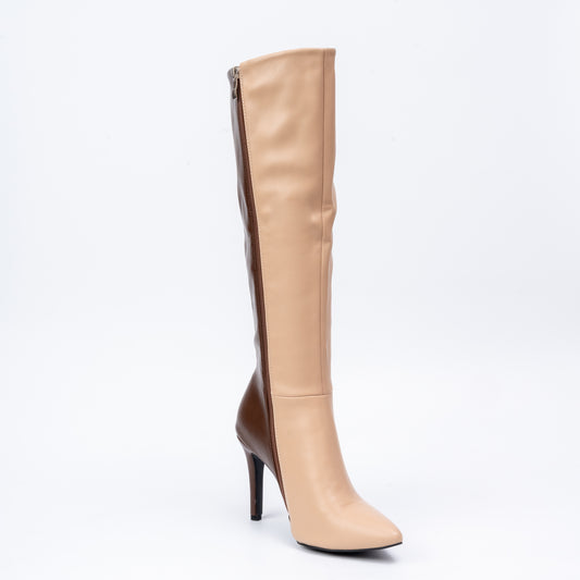 Two Faced - Beige Casual Boots