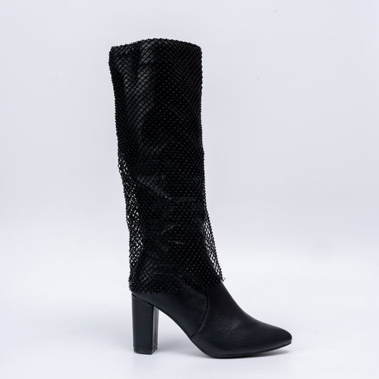 Not Your Average - Black Partywear Boots