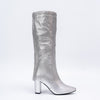 Not Your Average - Silver Partywear Boots