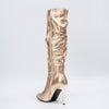 Boot Up Babe - Gold Partywear Boots