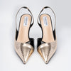 Don’t Talk To Me - Gold Partywear Heels