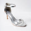 Shine On - Silver Pencil Heel Sandals