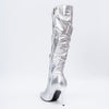 Boot Up Babe - Silver Partywear Boots