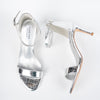 Shine On - Silver Pencil Heel Sandals