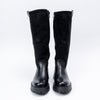 Sole Rebels - Black Casual Calf Length Boots