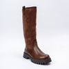 Sole Rebels - Brown Casual Calf Length Boots