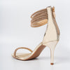 Not My Problem - Gold Partywear Heels