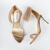 Not My Problem - Gold Partywear Heels