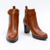 Noir Allure - Camel Casual Boots