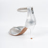 Glittery Glam - Silver Partywear Pencil Heels