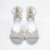 Glittery Glam - Silver Partywear Pencil Heels