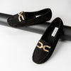 Tread With Comfort - Black Partywear Loafer