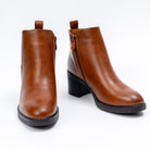 Monochrome Marvel - Camel Casual Boots - view 4
