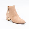 Shadow Charm - Khaki Dusk Zipper Boots