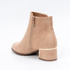 Shadow Charm - Khaki Dusk Zipper Boots