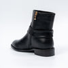 Opal Grace - Black Modern Belted Boots