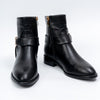 Opal Grace - Black Modern Belted Boots