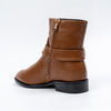 Opal Grace - Brown Modern Belted Boots