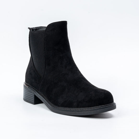 Kissed by Suede - Black Casual Boots
