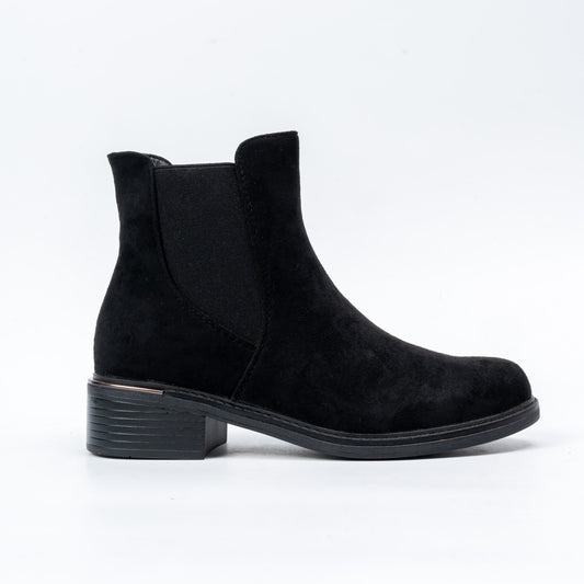 Kissed by Suede - Black Casual Boots