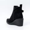 Timeless Wedge -Black Casual Boots