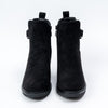 Timeless Wedge -Black Casual Boots