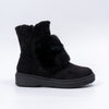 Brazilian Bliss - Black Faux Fur Boots