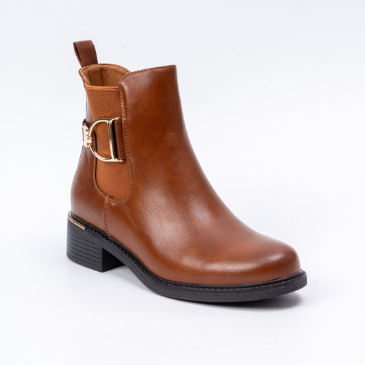 Gorgeous Steps - Camel Casual Boots