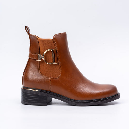 Gorgeous Steps - Camel Casual Boots