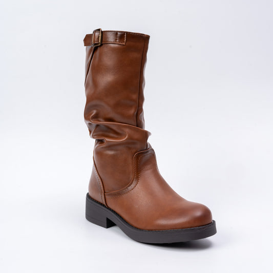 Hidden Glamour - Camel Casual Boots