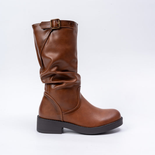 Hidden Glamour - Camel Casual Boots