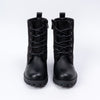 Midnight Terrain - Black Lace-Up Boots
