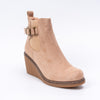 Timeless Wedge - Khaki Casual Boots