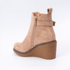 Timeless Wedge - Khaki Casual Boots