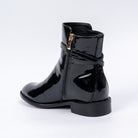 Never Fade - Black Patent Ankle Boots - view 5