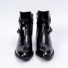 Never Fade - Black Patent Ankle Boots - view 3
