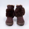 Brazilian Bliss - Coffee Faux Fur Boots
