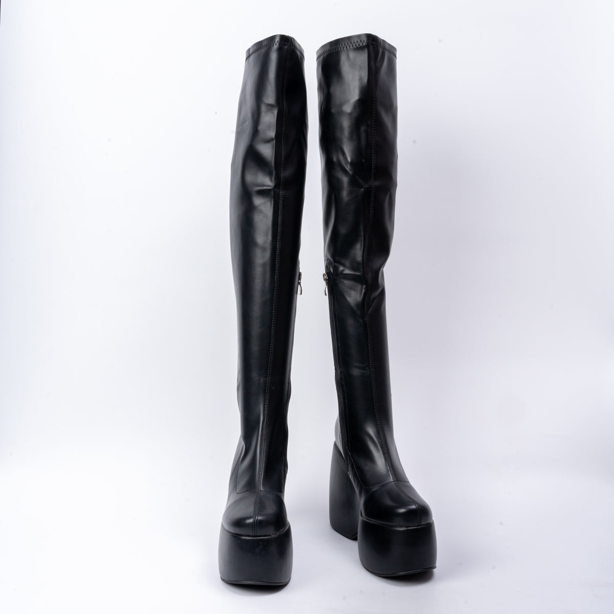 Vibrant Heights - Black Casual Boots - view 4