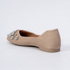 Crystal Charm - Khaki Midnight Flats