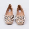 Crystal Charm - Khaki Midnight Flats