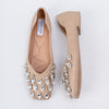 Crystal Charm - Khaki Midnight Flats