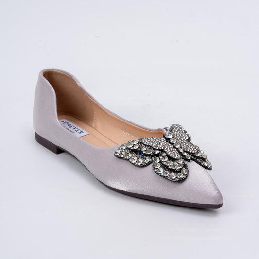 Fly Me To The Moon - Silver Partywear Beliies