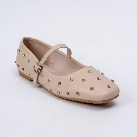 Forever Chic - Beige Studded