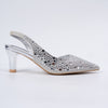 Reflect Your Aura - Silver Partywear Heels