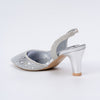 Reflect Your Aura - Silver Partywear Heels