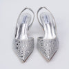 Reflect Your Aura - Silver Partywear Heels