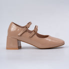 Looks Can Kill - Nude Partywear Mary Janes - view 2
